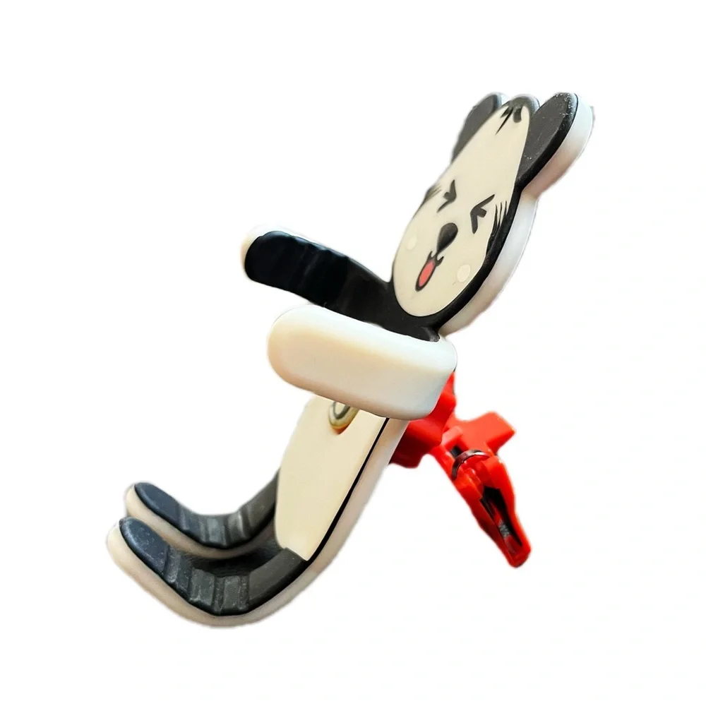 Panda Car Phone Holder - Adjustable Arms & Legs, Flexible Mobile Stand Mount